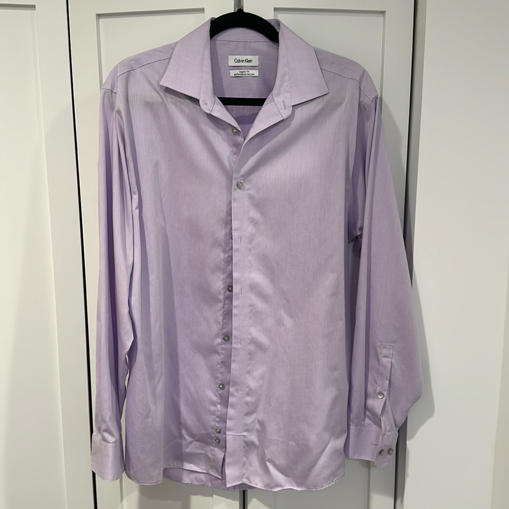 Calvin Klein regular fit dress shirt